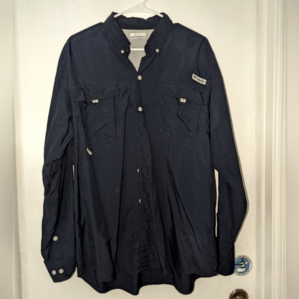 Men's Columbia boat shirt